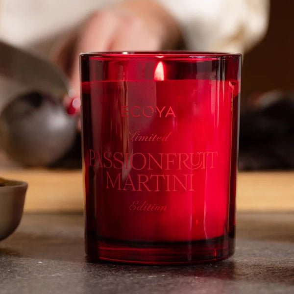 Ecoya Madison Candle 400g - Passionfruit Martini