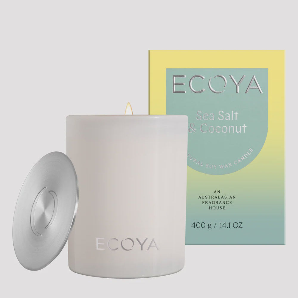 Ecoya Sea Salt & Coconut Madison Candle