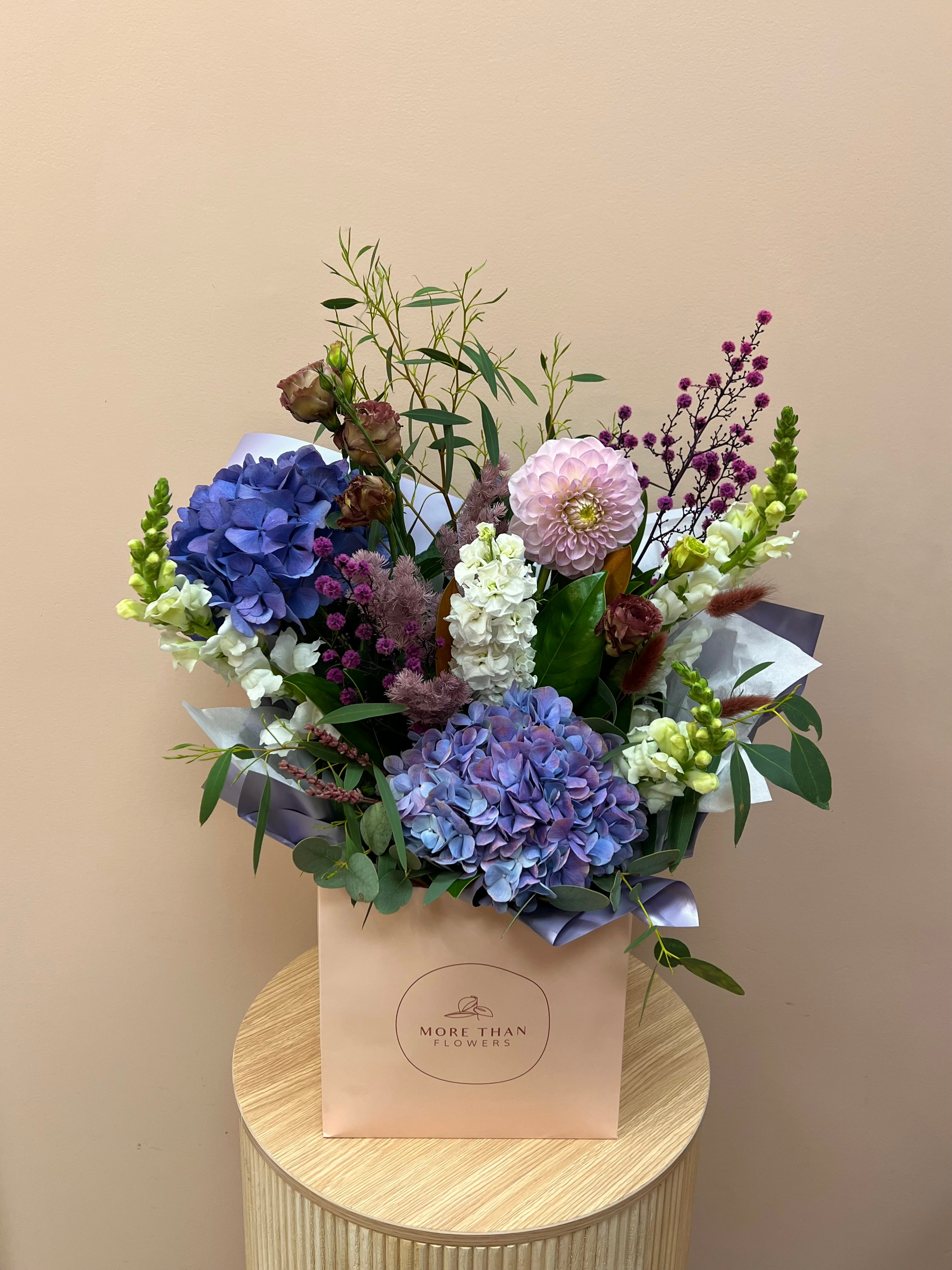 Mauve Posy Bag