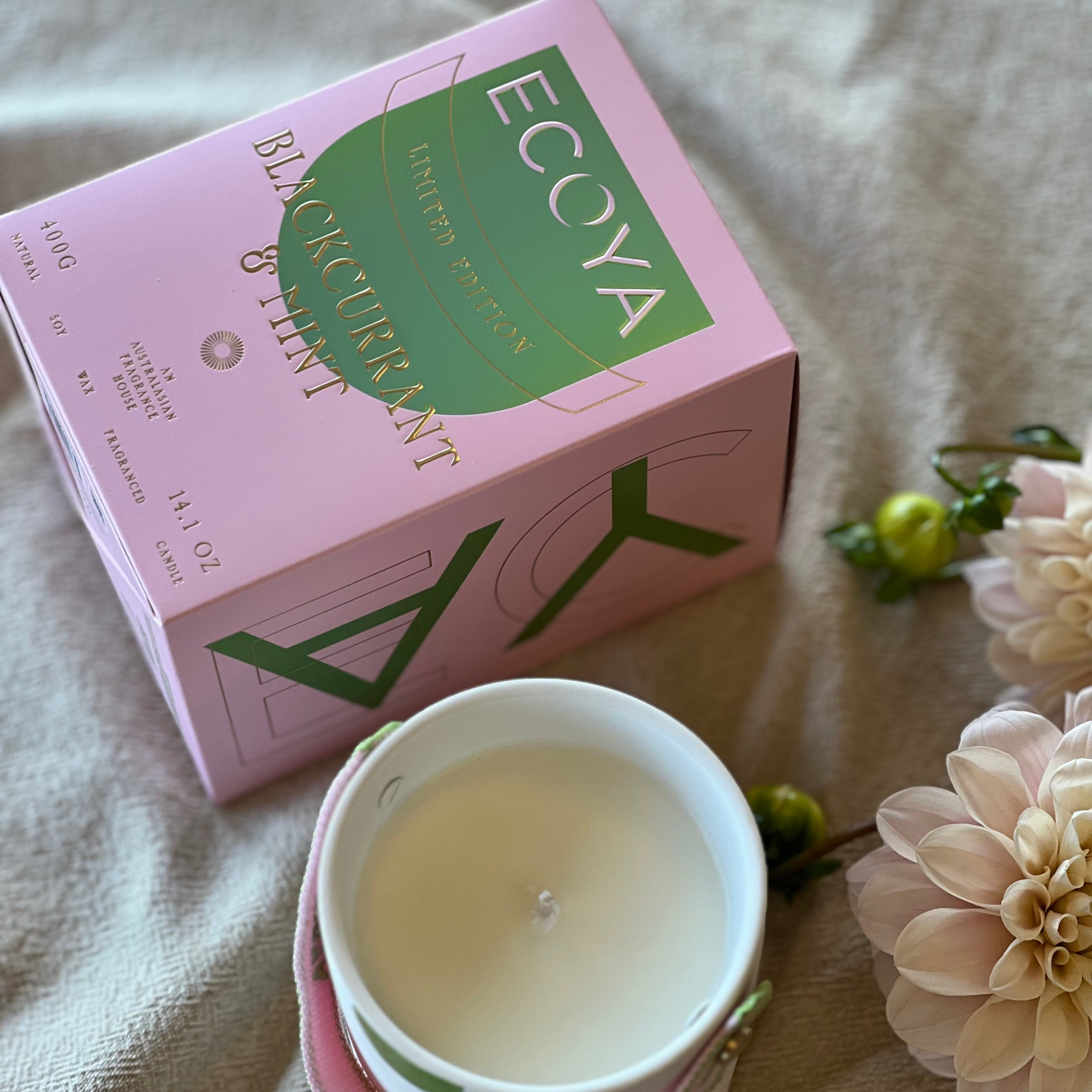 Ecoya Blackcurrant & Mint Candle