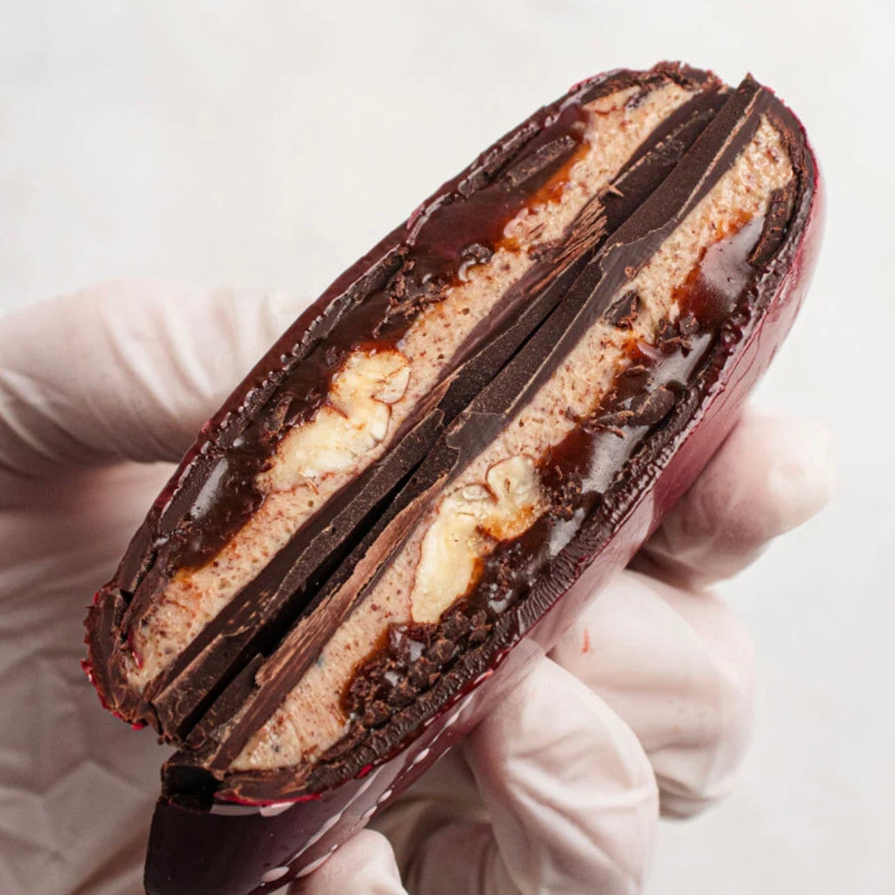 Pecan Praline & Caramel Milk Choco Heart