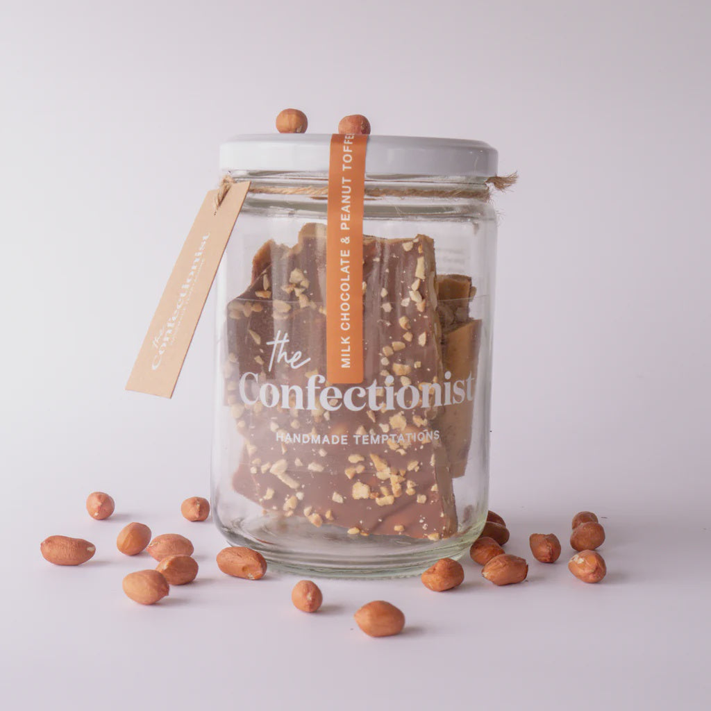 Milk Chocolate & Peanut Toffee 200g