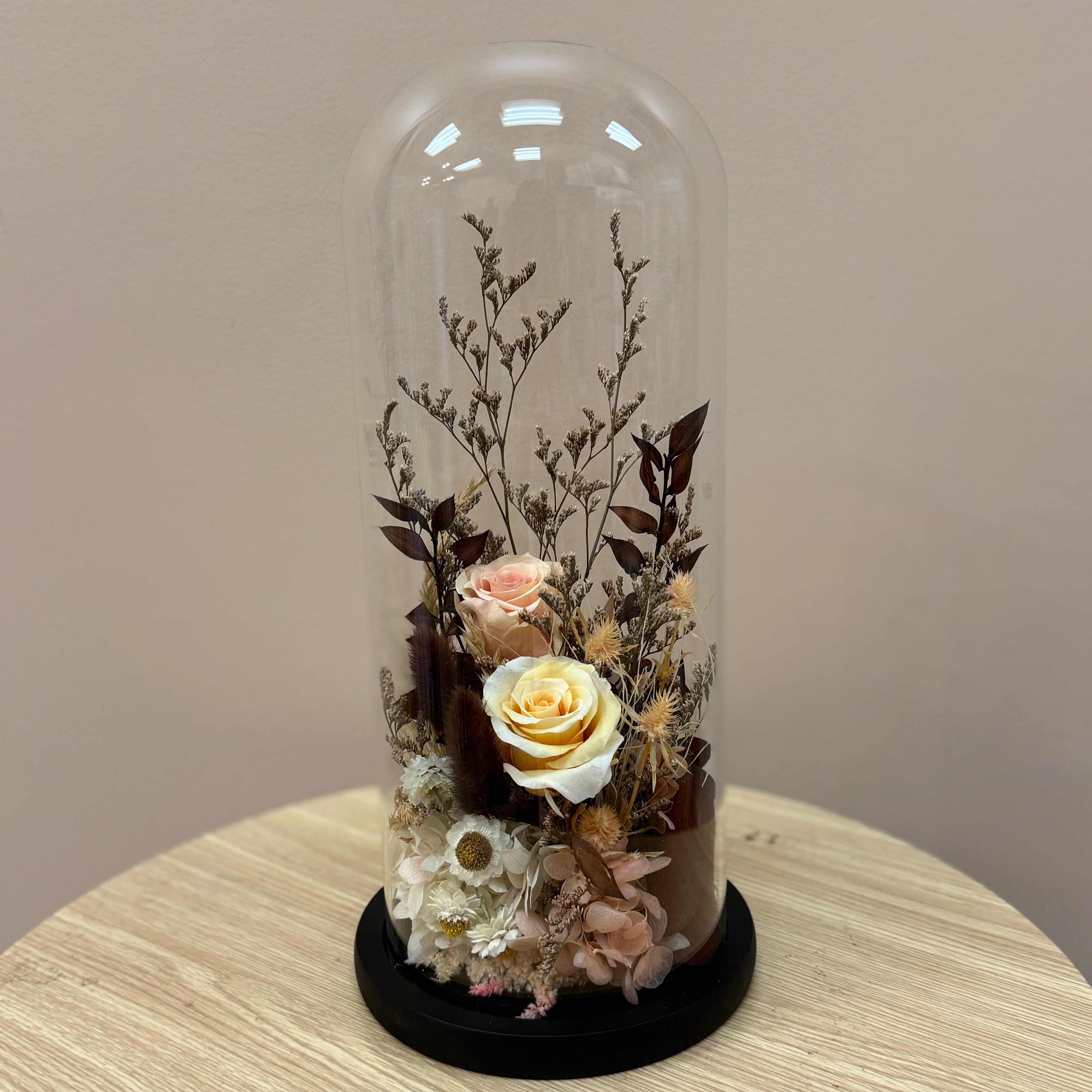 Blossom & Honey Dried Floral Dome