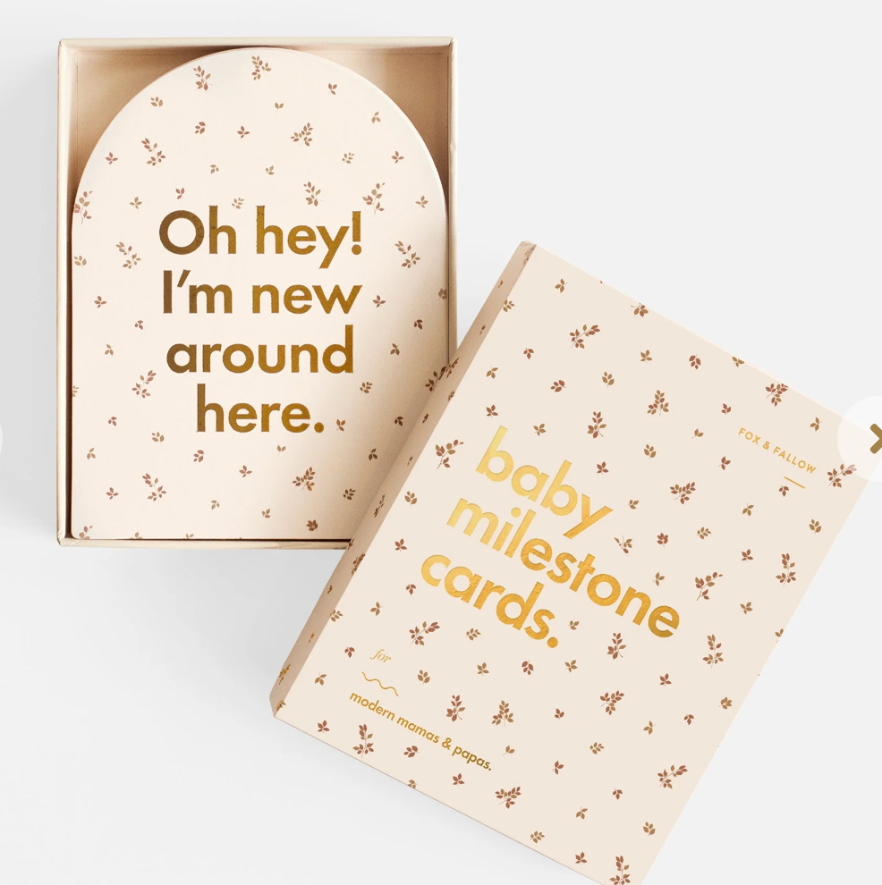 Baby Milestone Cards