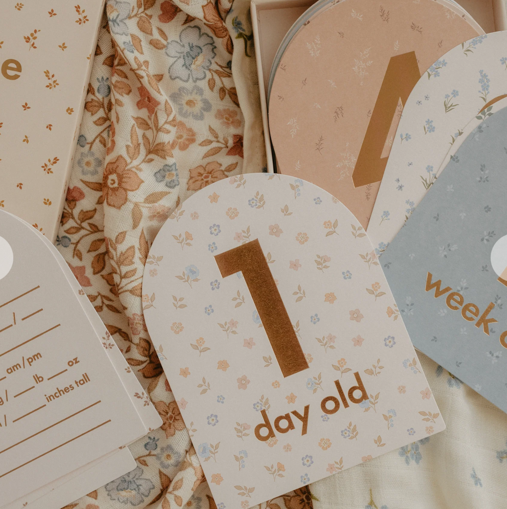 Baby Milestone Cards