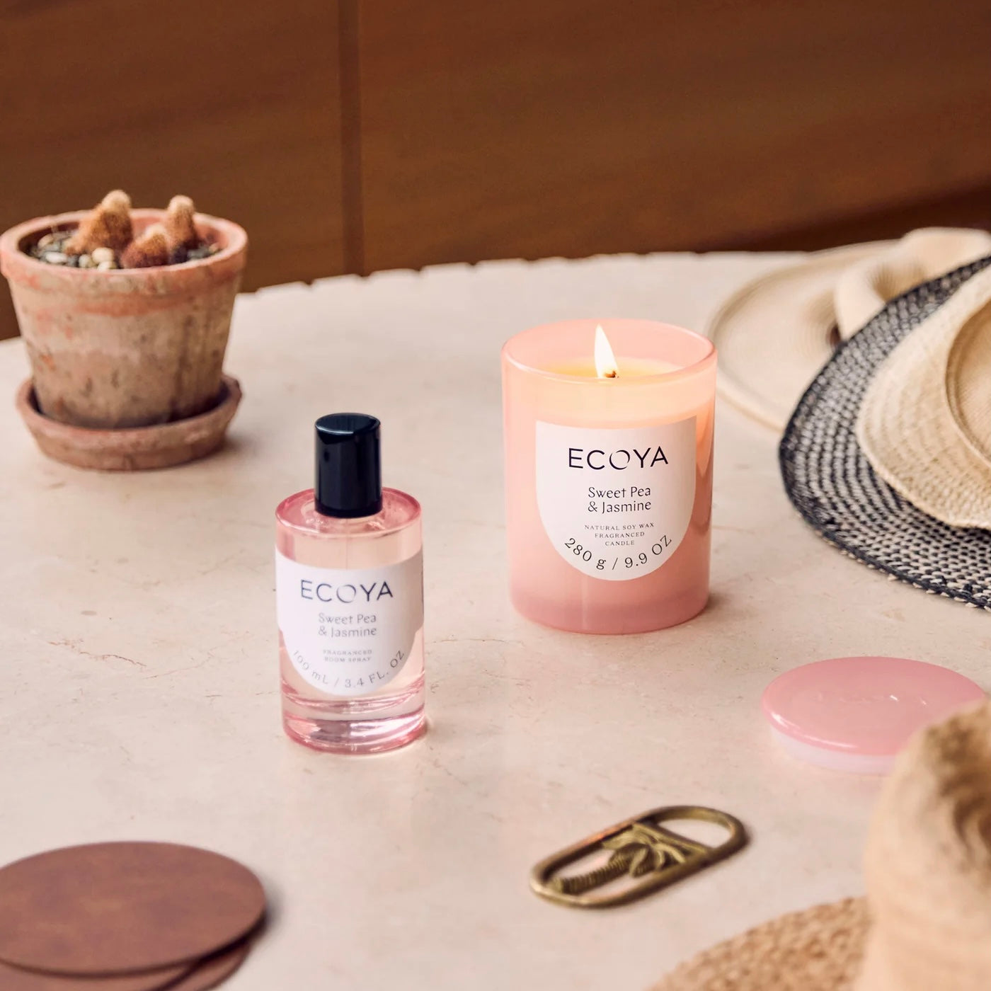 Sweet Pea & Jasmine Metro Candle