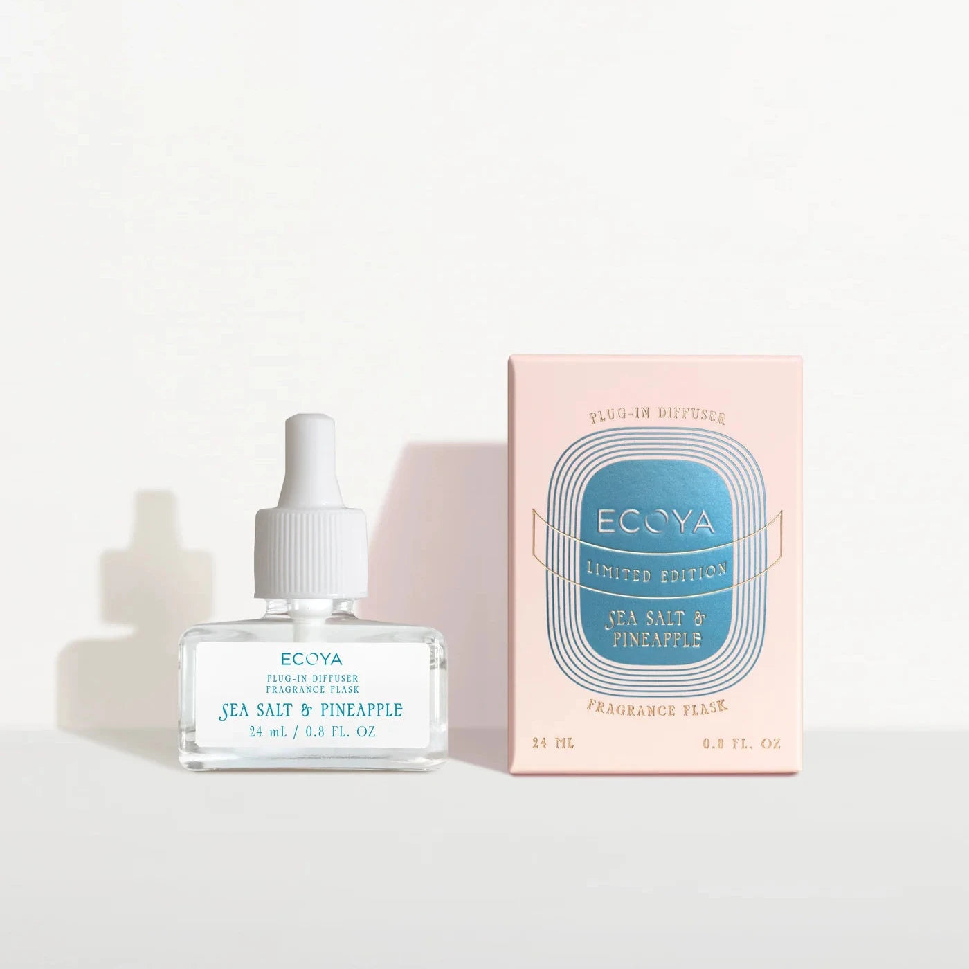 Ecoya Sea Salt & Pineapple Plug in Diffuser Fragrance Flask