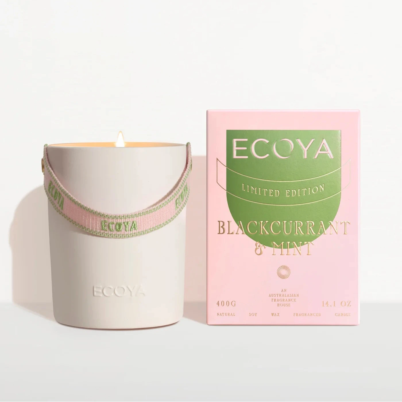 Ecoya Blackcurrant & Mint Candle