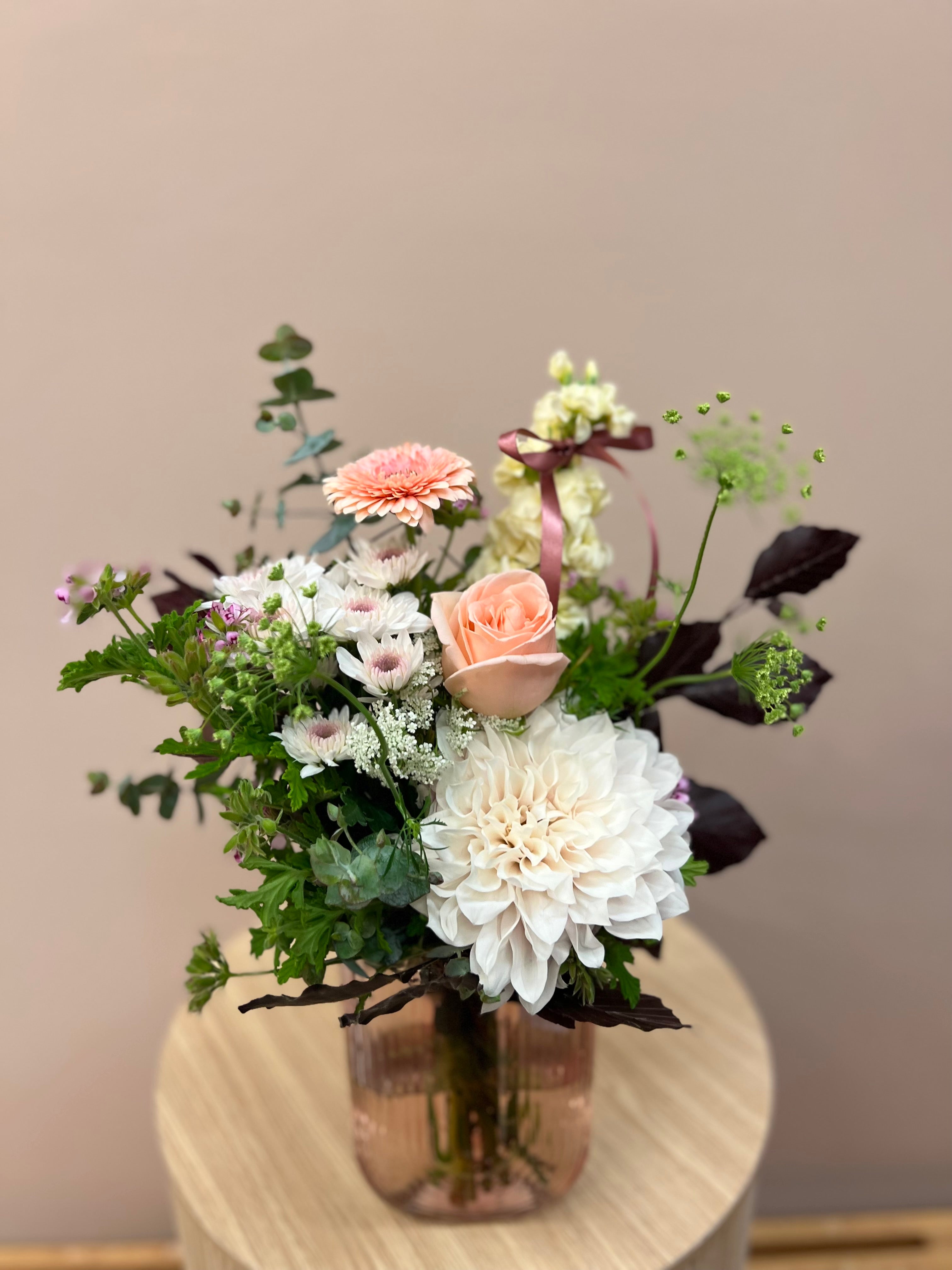 Hand Picked Christmas In a Vase