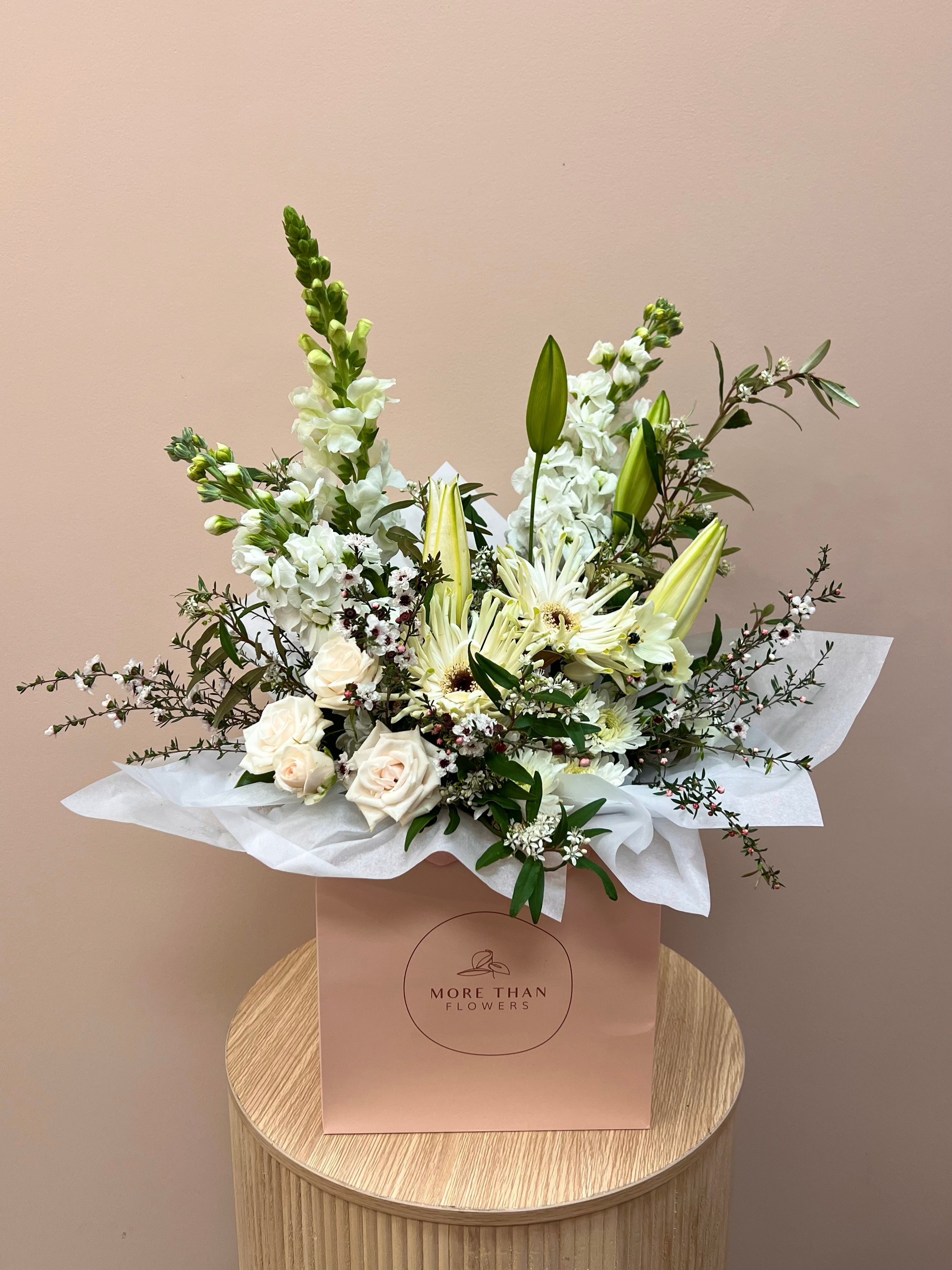 Neutral Posy Bag