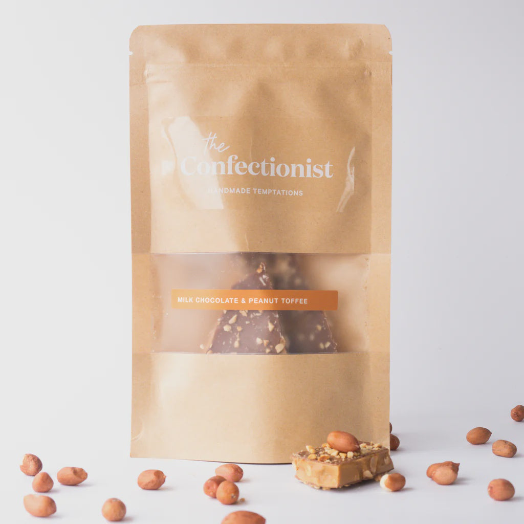 Milk Chocolate & Peanut Toffee Pouch