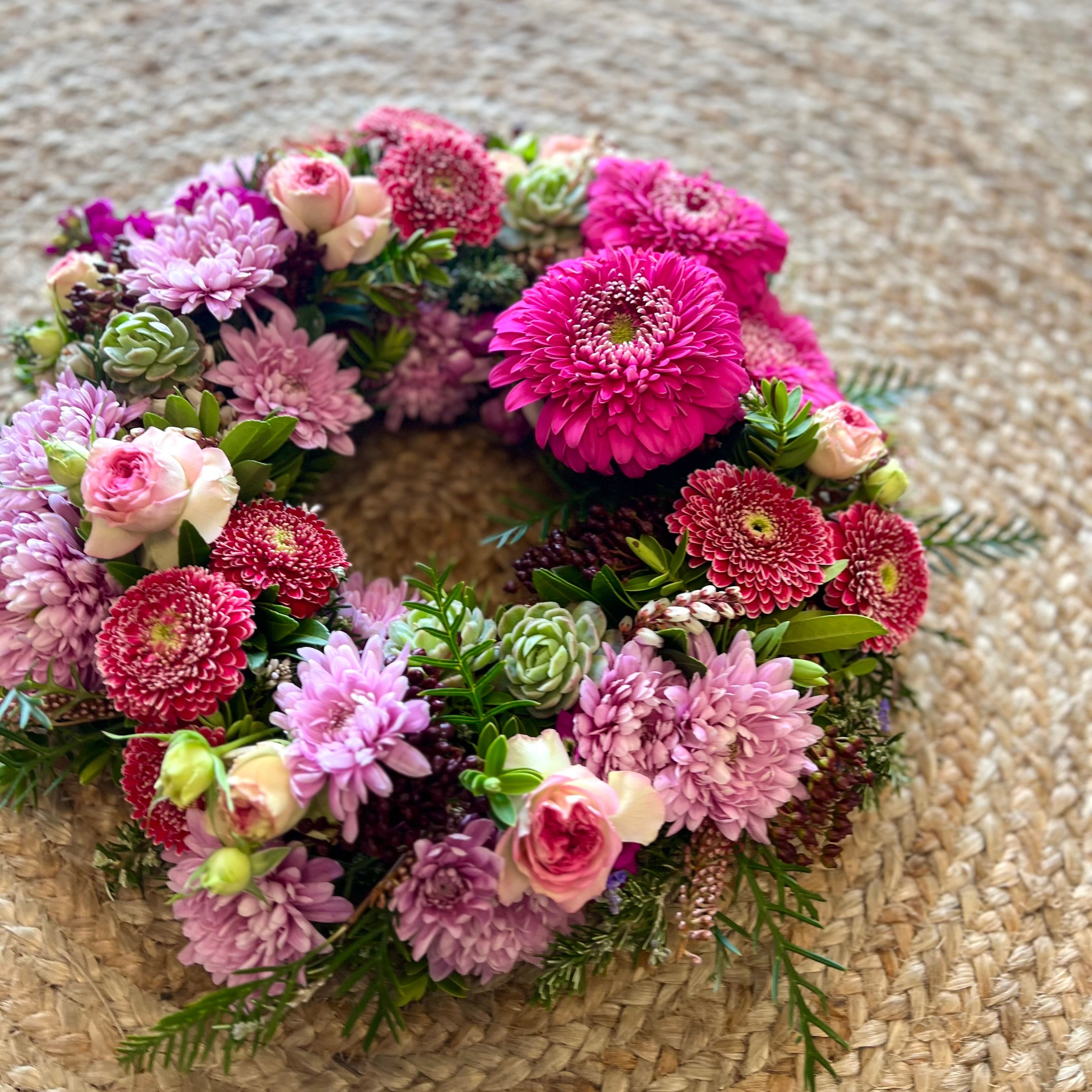 Fuchsia Wreath