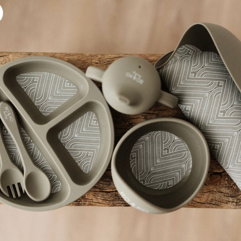 Essentials Feeding Set - Khaki