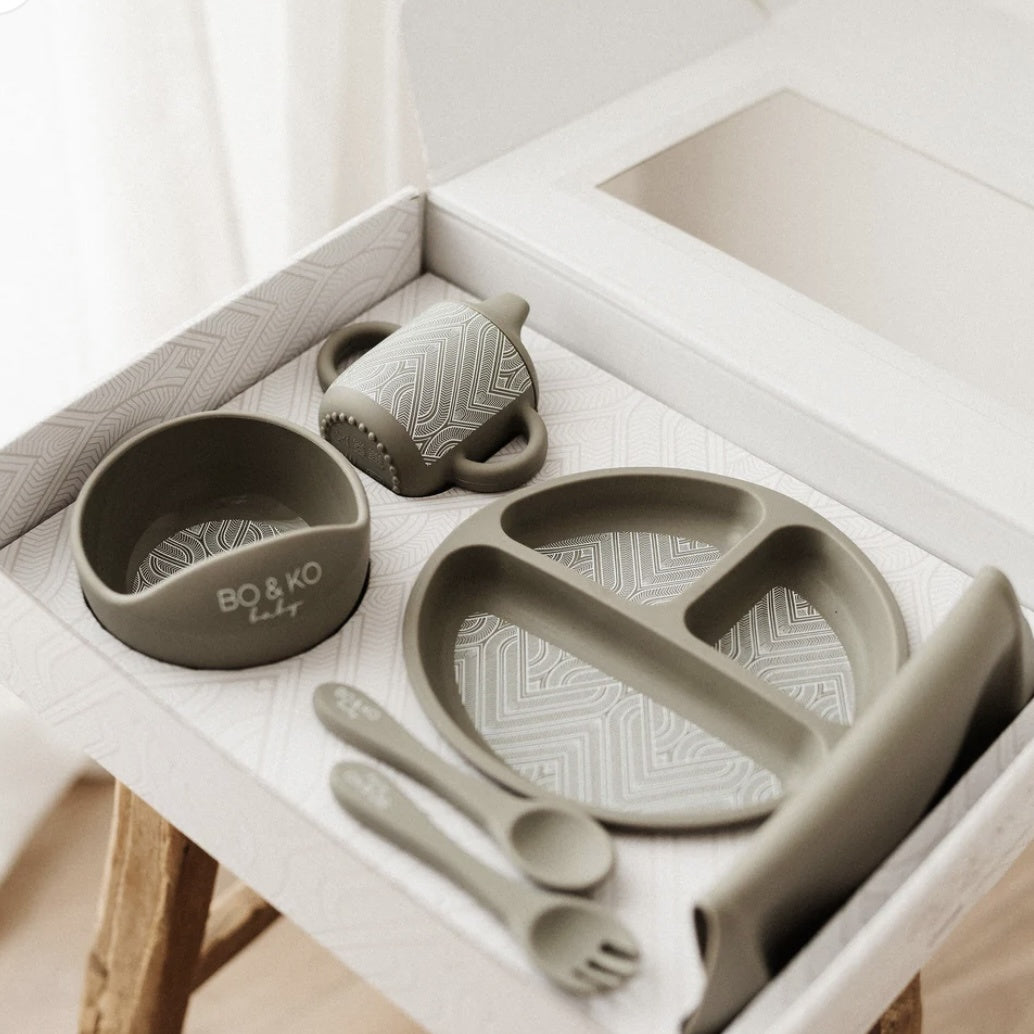 Essentials Feeding Set - Khaki