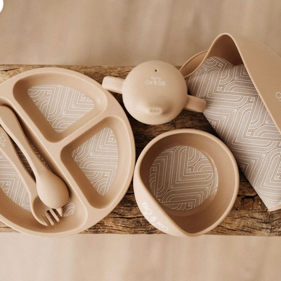 Essentials Feeding Set - Tan