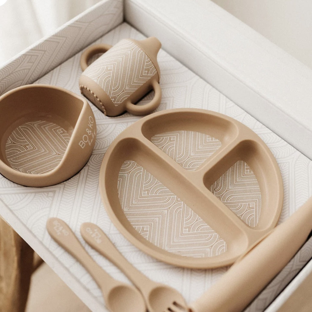 Essentials Feeding Set - Tan