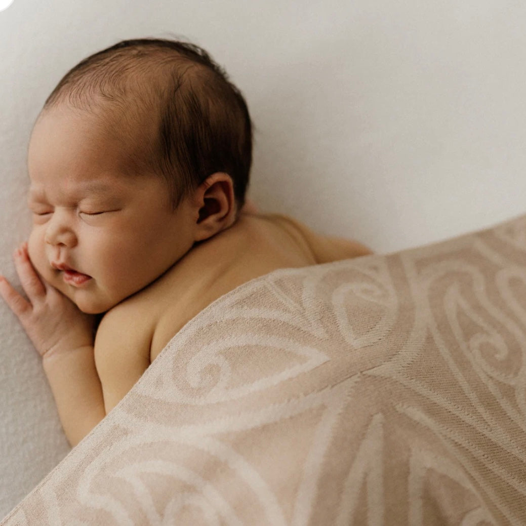 Mohimohi Woven Pēpi Blanket