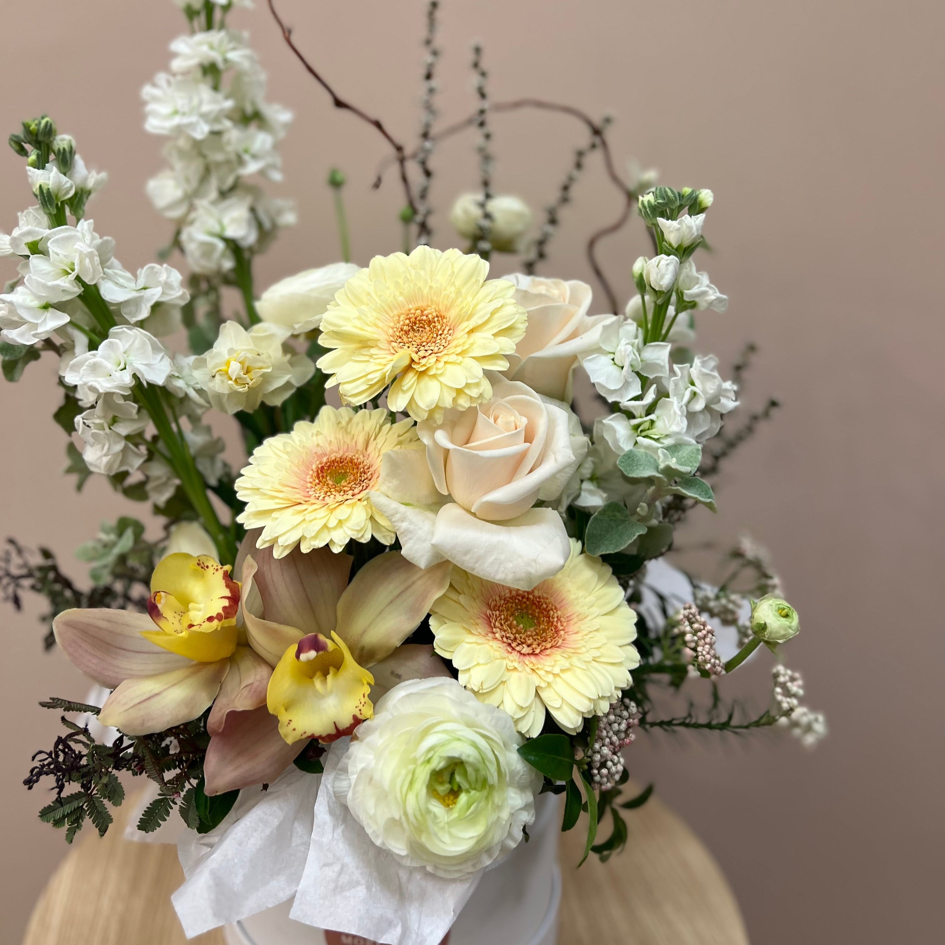 Neutral Hatbox - Luxe