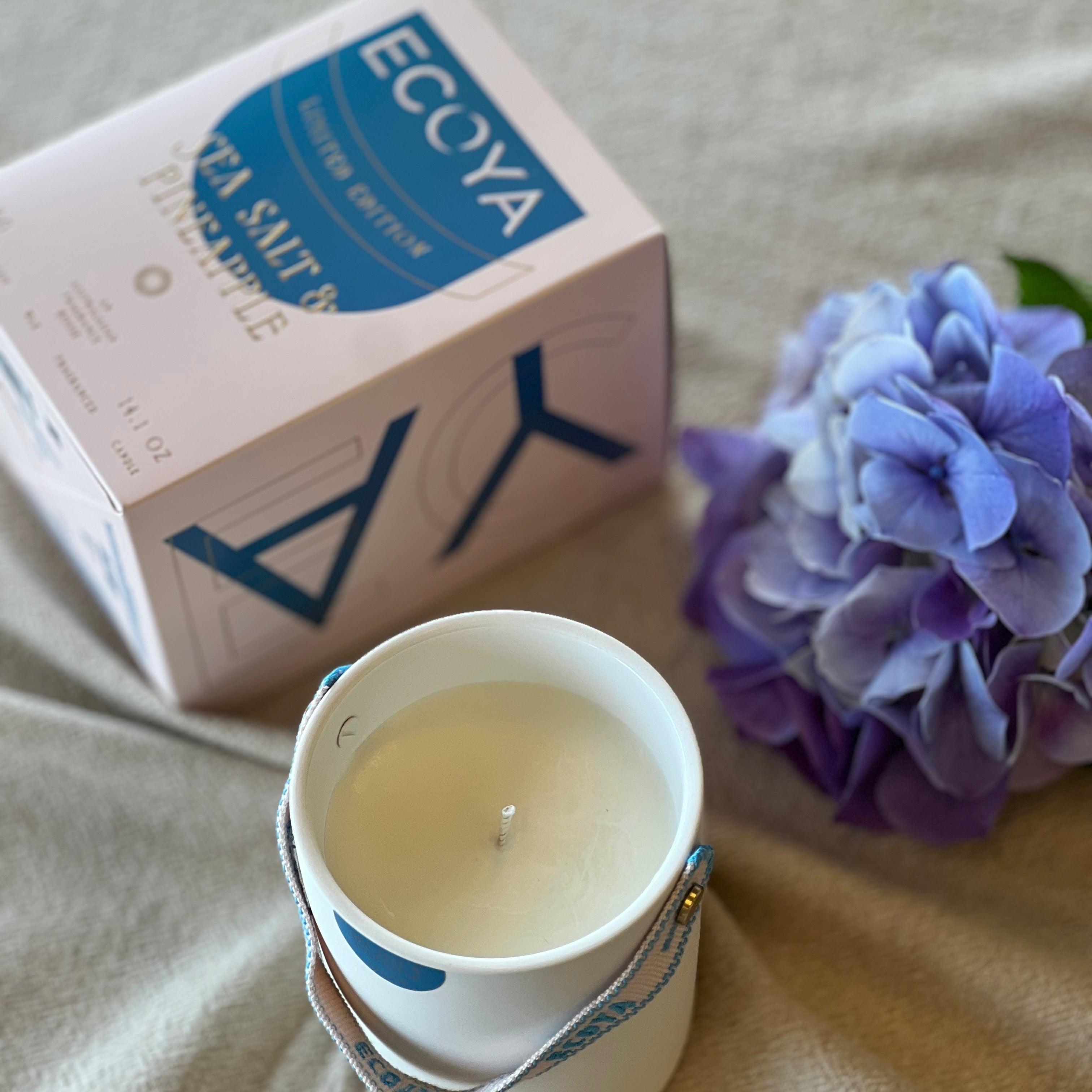 Ecoya Sea Salt & Pineapple Candle