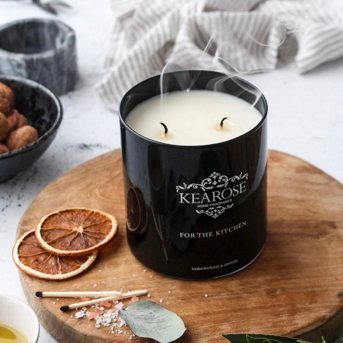Large Kearose Candle