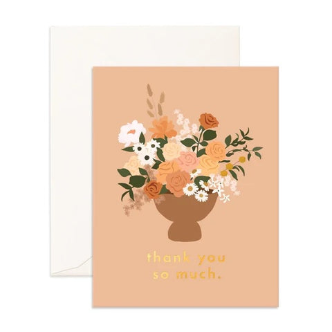 Thank you so much Bouquet Card