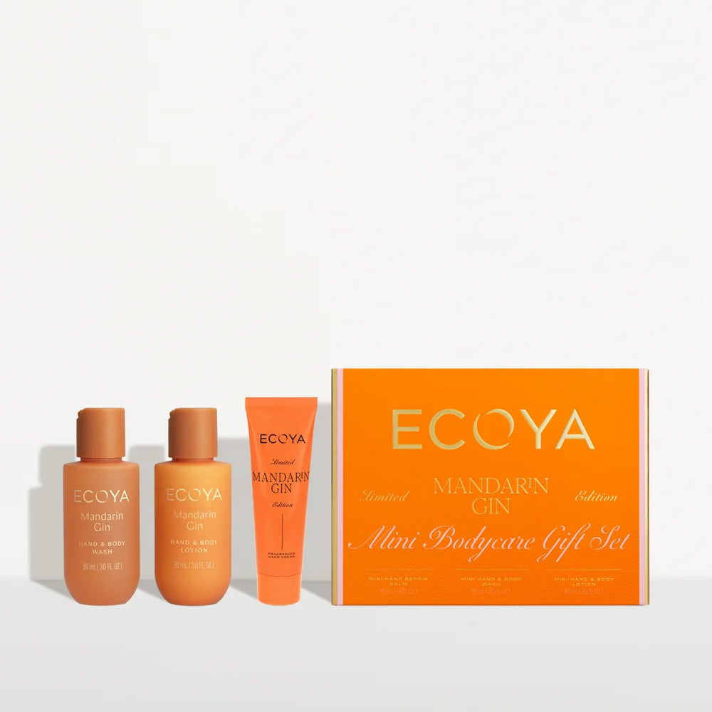 Ecoya Mandarin Gin Mini Bodycare Gift Set