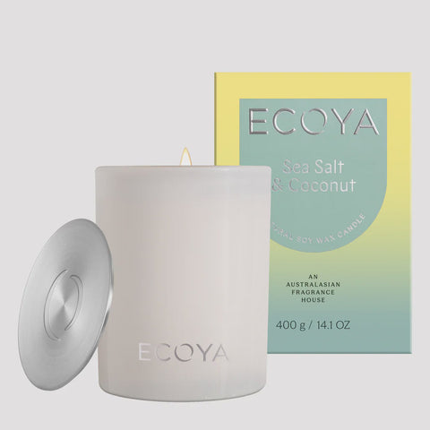 Ecoya Sea Salt & Coconut Madison Candle