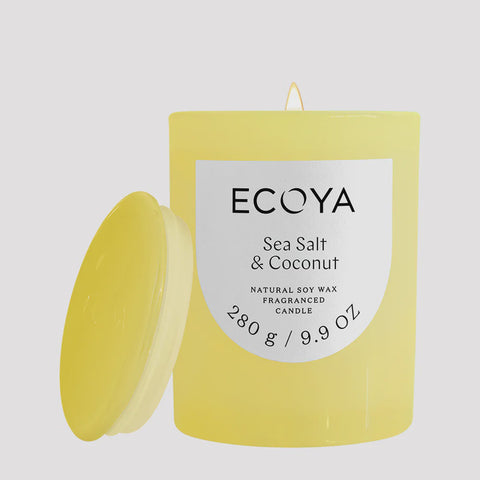 Ecoya Seasalt & Coconut Metro Candle