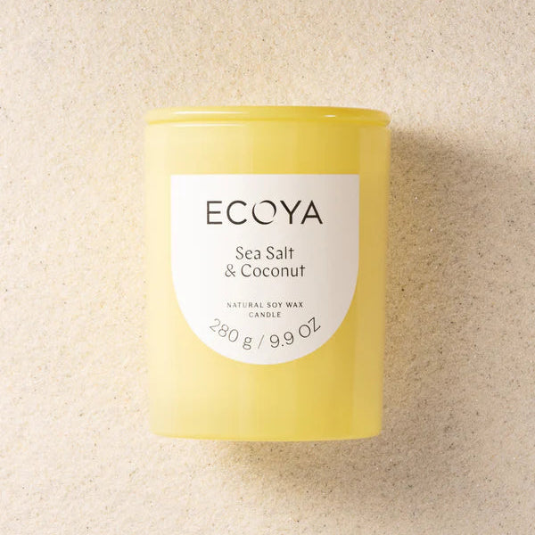 Ecoya Seasalt & Coconut Metro Candle