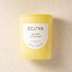 Ecoya Seasalt & Coconut Metro Candle