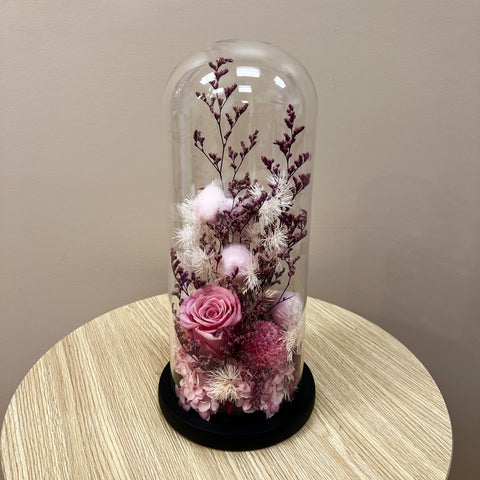 Pinky Floral Dome - Large