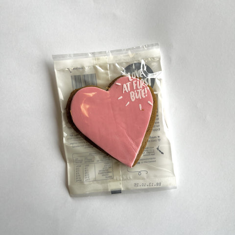 Pink Heart Gingerbread