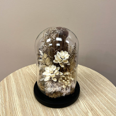 Earthy Floral Dome - Medium