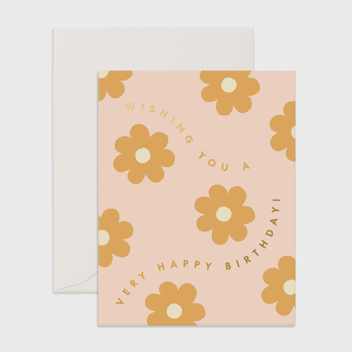 Happy Birthday Daisy Chain Card