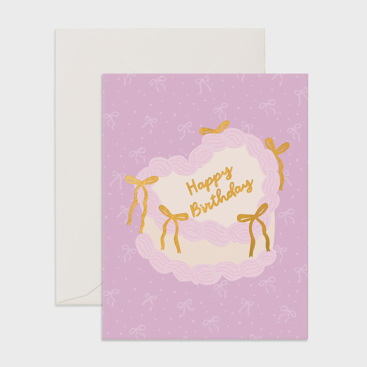 Vintage Cake Birthday Card
