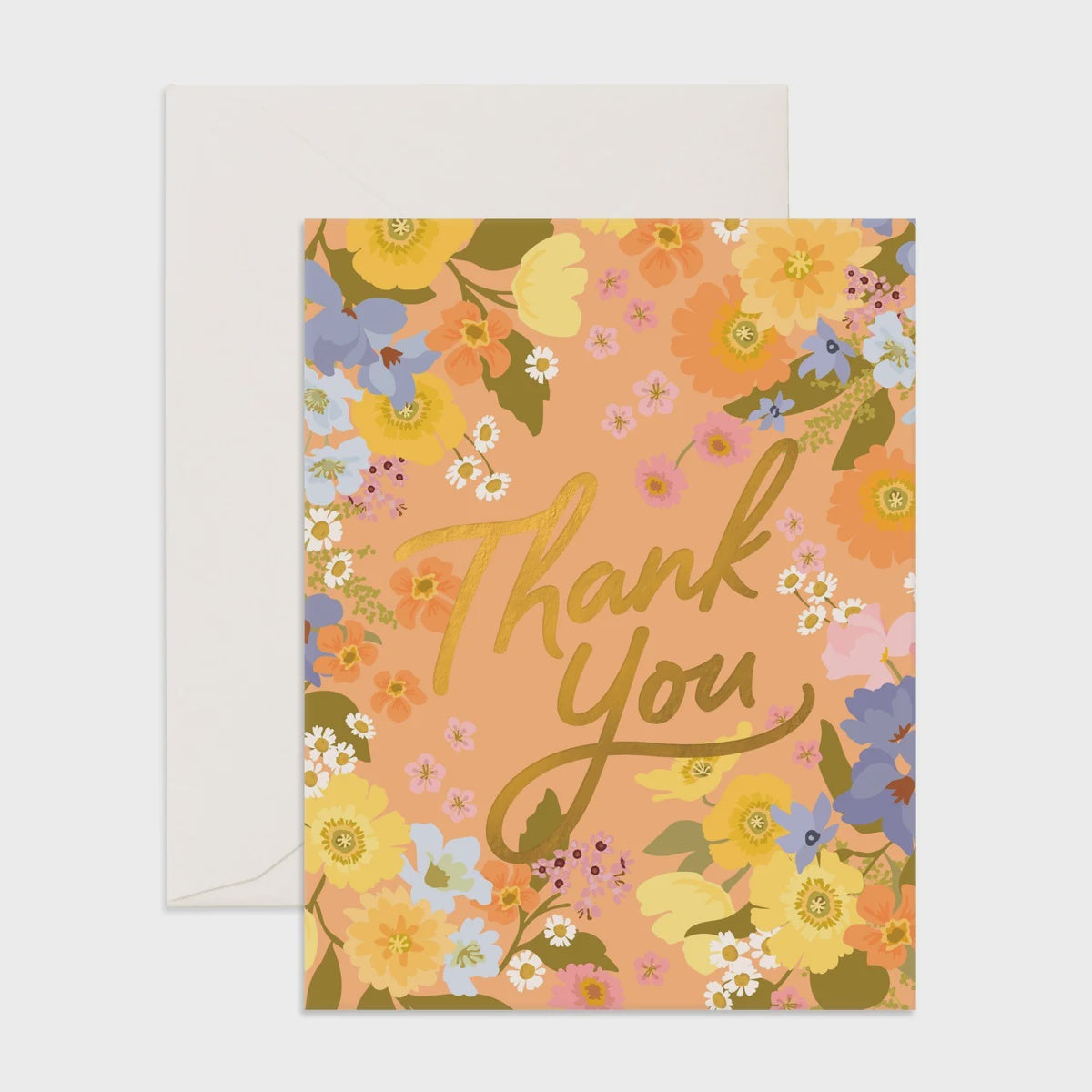 Spring Florals Thank You Card