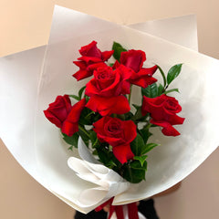 6 Premium Colombian Red Roses