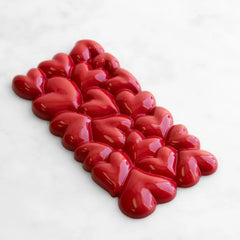 Hazelnut Gianduja - Milk Choco Heart Bar