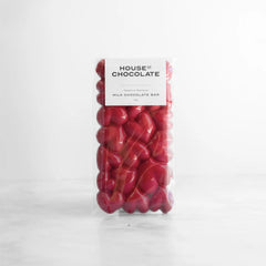 Hazelnut Gianduja - Milk Choco Heart Bar