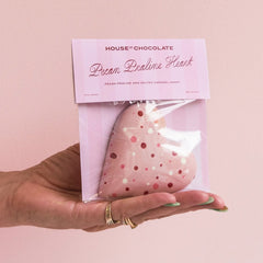 Pecan Praline & Caramel Milk Choco Heart