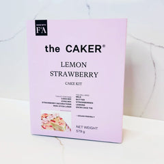 The Caker Lemon Strawberry Cake Kit