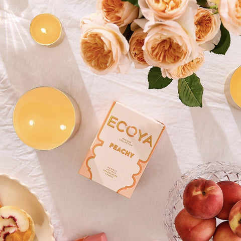 Ecoya Peachy Goldie Candle