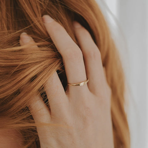 Gold Tali Ring By Katy B