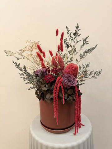 Merlot Dried Arrangement