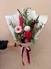 Raspberry Swirl Floral Bouquet
