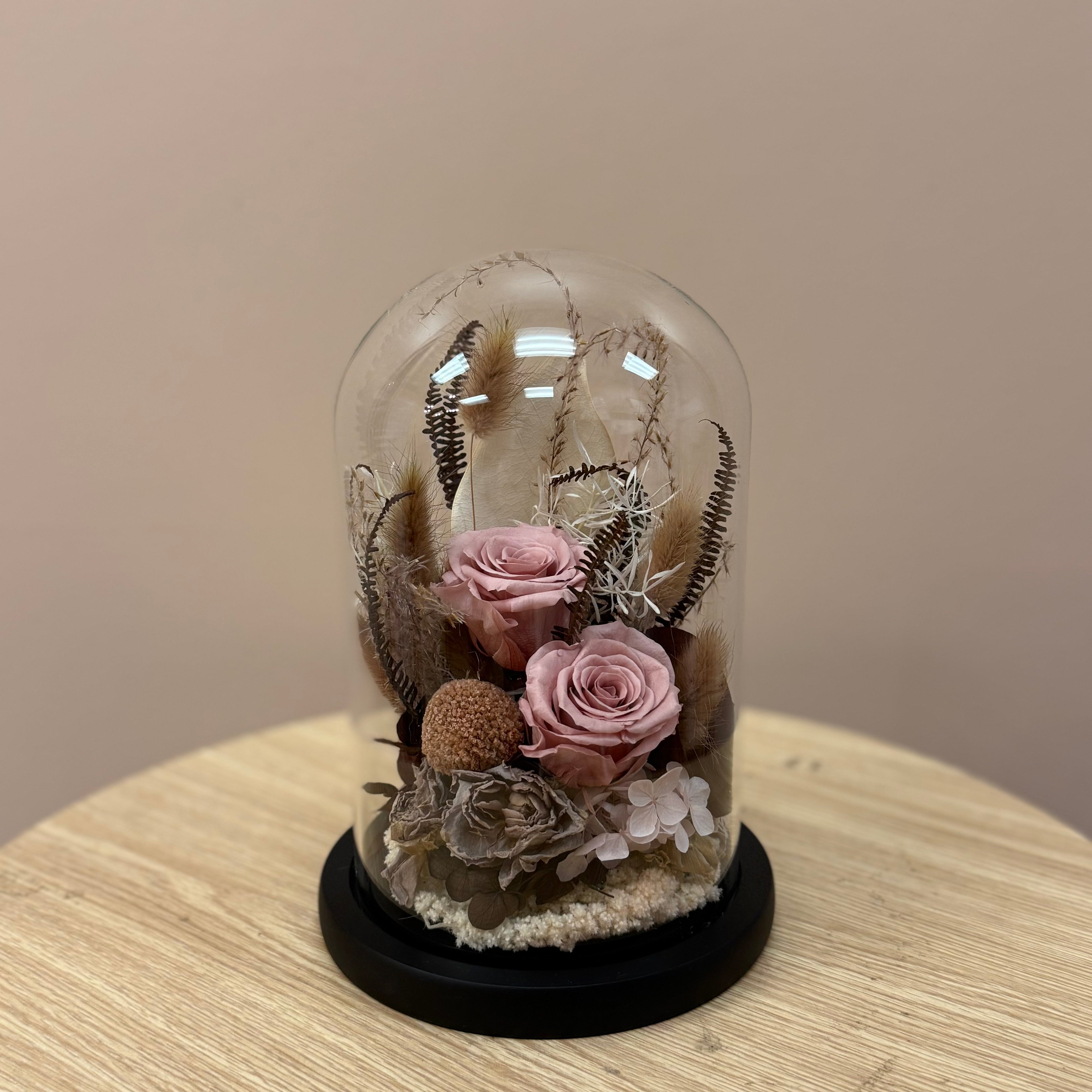Blush Meadow Floral Dome