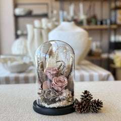 Blush Meadow Floral Dome