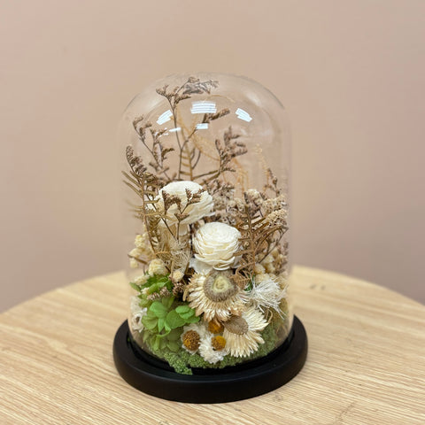 Woodland Garden Dried Floral Dome