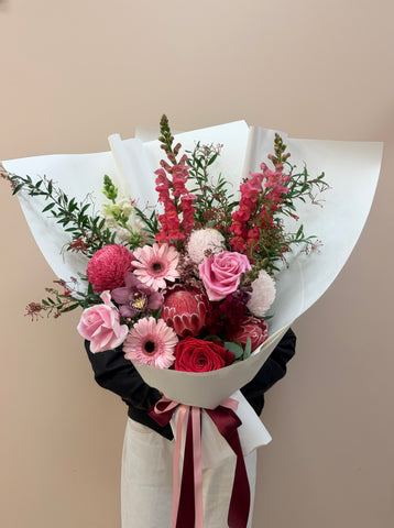 Raspberry Swirl Floral Bouquet