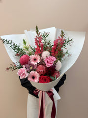 Raspberry Swirl Floral Bouquet